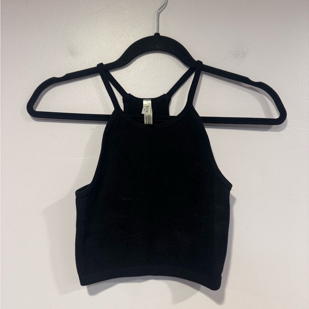 Black Love Tree Seamless tank top